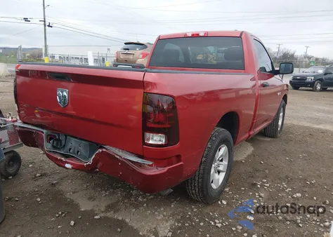 2010 Dodge Ram 1500 St z USA, uszkodzony, nr VIN 3D7JB1EK2AG148247
